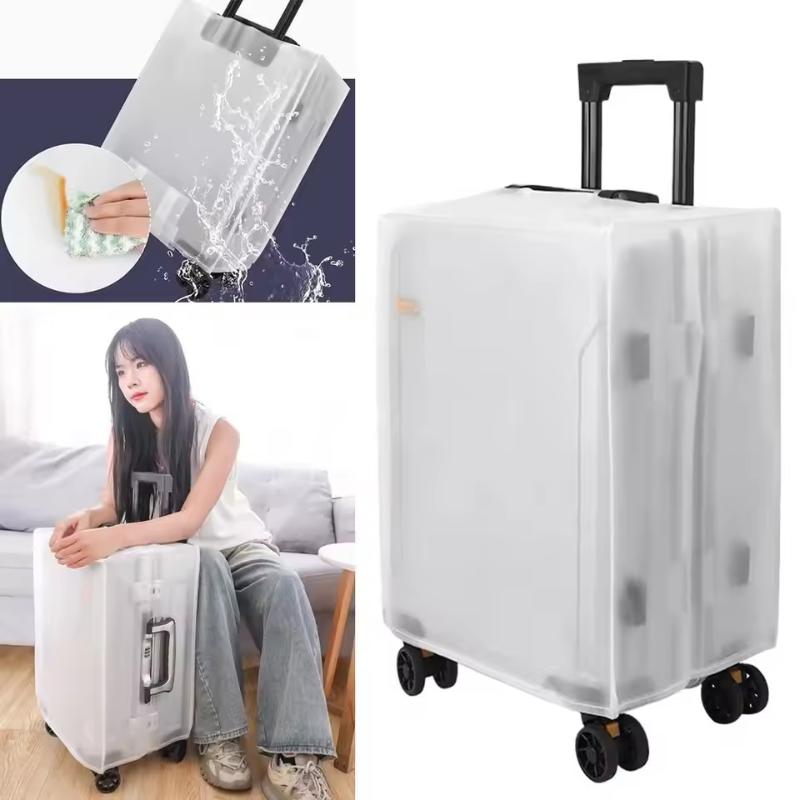 Waterproof Suitcase Cover Protector - ปลอกคลุมกระเป๋าเดินทางแบบพกพาคุณภาพสูงแบบใหม่ ป้องกันรอยขีดข่วน กันน้ำ กันฝุ่น ทนทาน
