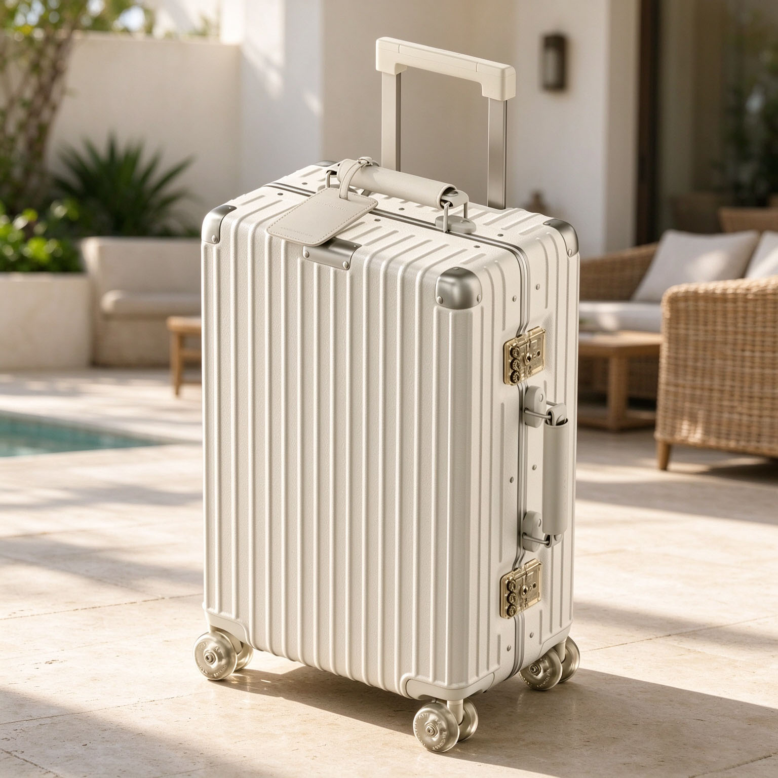 กระเป๋าเดินทางล้อลากสำหรับสเก็ - Spinner Wheel Rolling Suitcase 20 Inch บทวิจารณ์และราคา