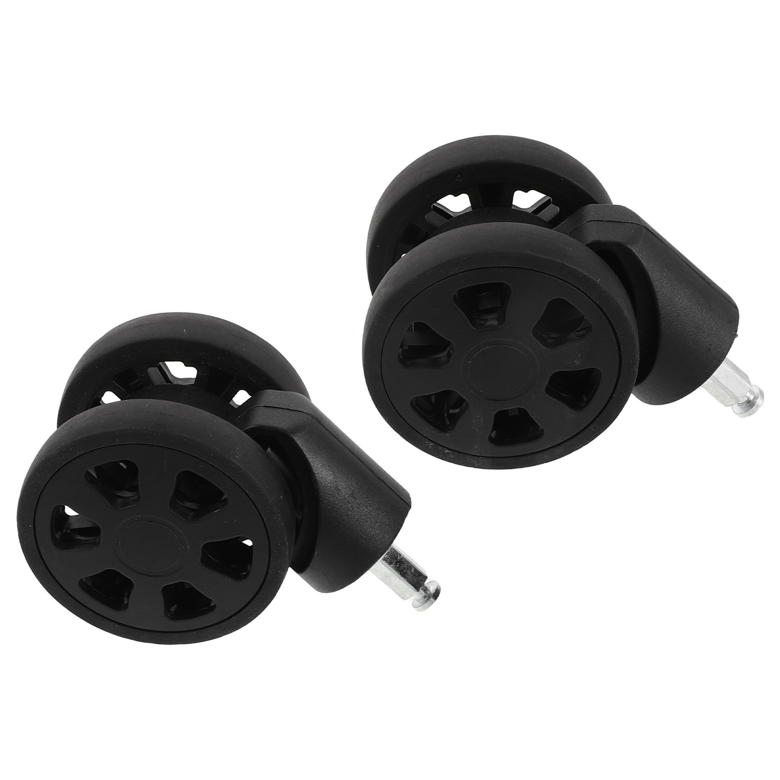 2 ชิ้น ล้อกระเป๋าเดินทางอเนกปร - Silent Replacement Luggage Wheels บทวิจารณ์และราคา