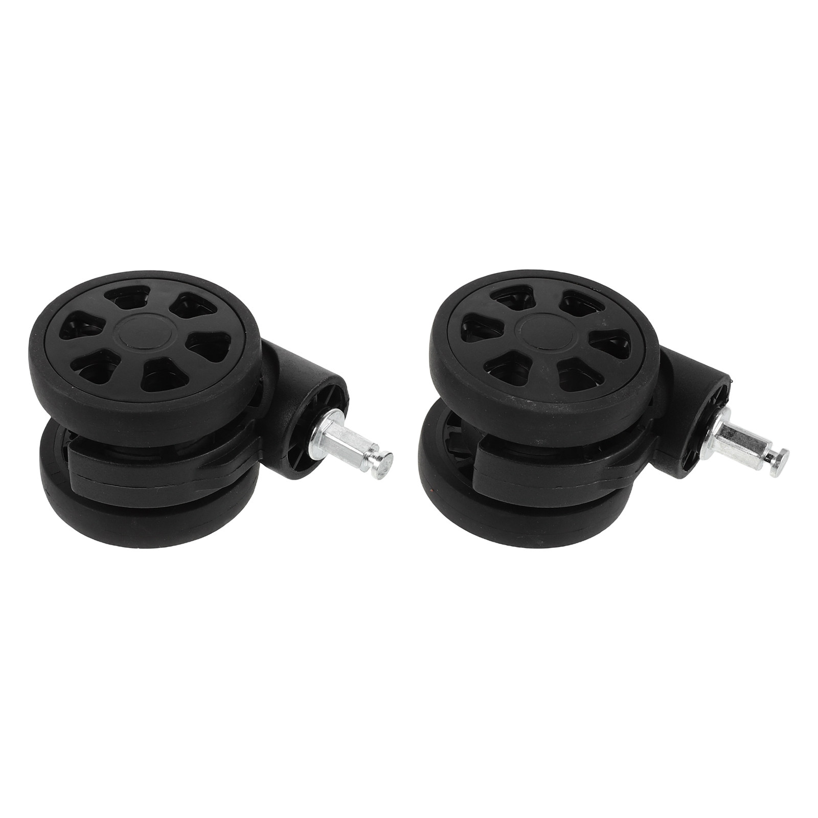 2 ชิ้น ล้อกระเป๋าเดินทางอเนกปร - Silent Replacement Luggage Wheels บทวิจารณ์และราคา