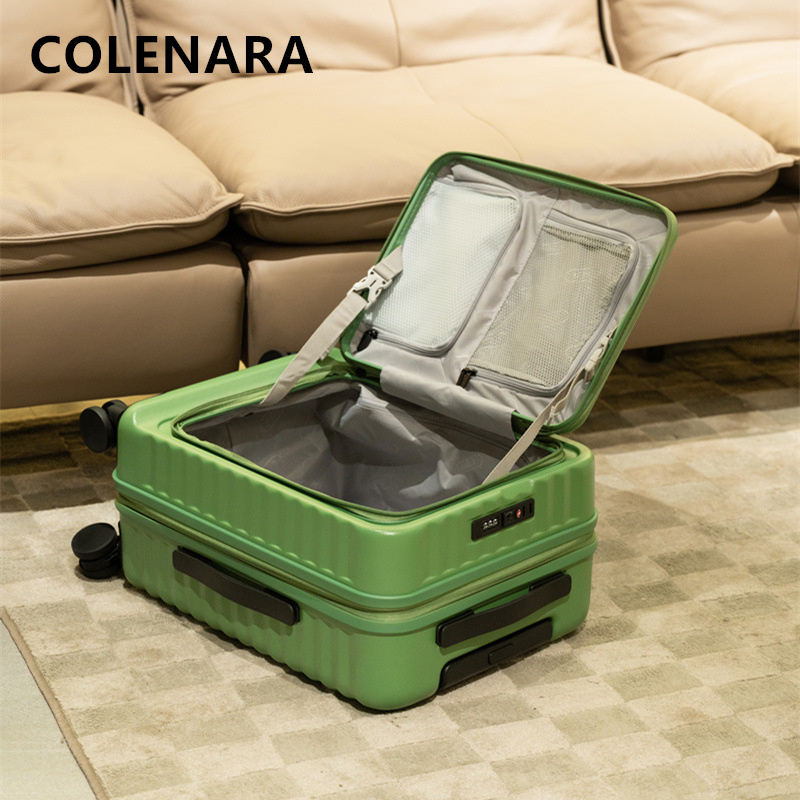 กระเป๋าเดินทาง COLENARA แบบเปิ - Front Opening Laptop Luggage 24 Inch บทวิจารณ์และราคา