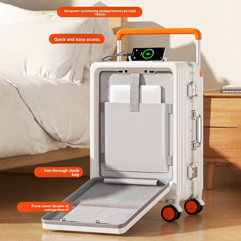 กระเป๋าเดินทางล้อลากขนาด 20/24 - Aluminum Frame Carry On Luggage บทวิจารณ์และราคา