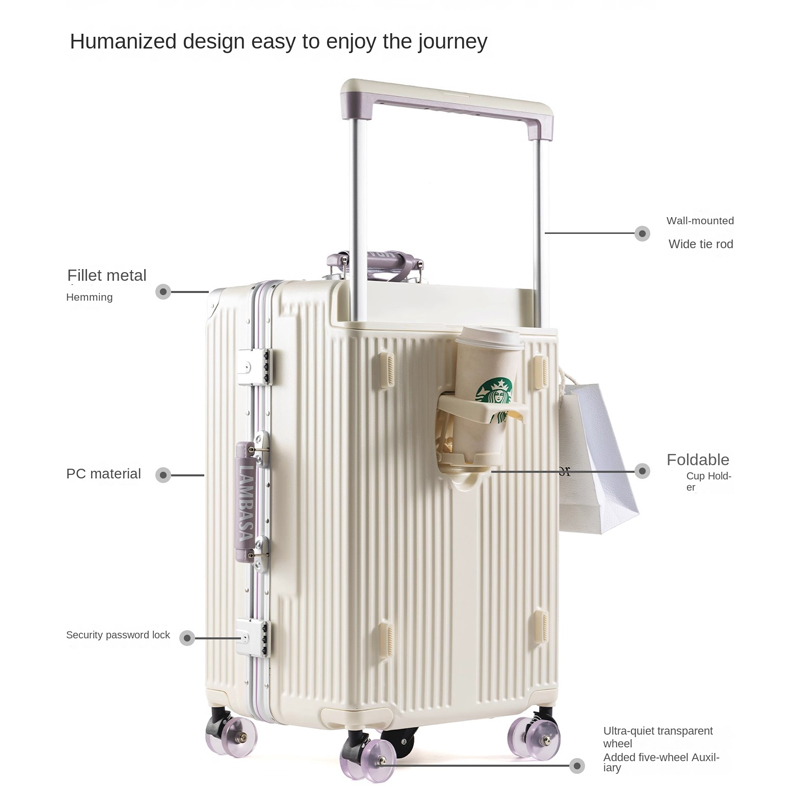 กระเป๋าเดินทางล้อลาก โครงอะลูม - Aluminum Frame Carry On Luggage บทวิจารณ์และราคา